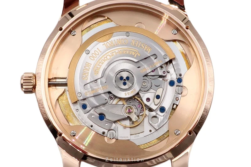 Jaeger LeCoultre Master Control 18 ct red gold automatic men's watch Q1392420, 147.2.37.S [2505420]