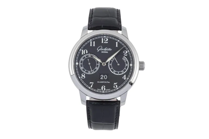 Glashütte Senator steel automatic men's watch 1-00-14-07-02-30 [2505389]