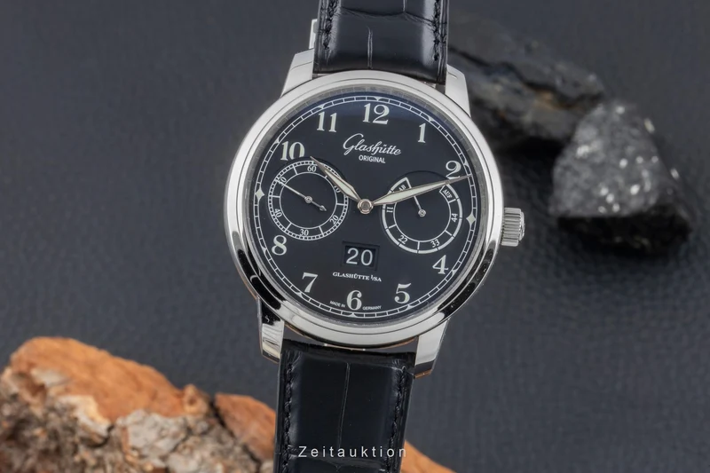 Glashütte Senator steel automatic men's watch 1-00-14-07-02-30 [2505389]