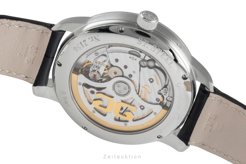 Glashütte Senator steel automatic men's watch 1-00-14-07-02-30 [2505389]