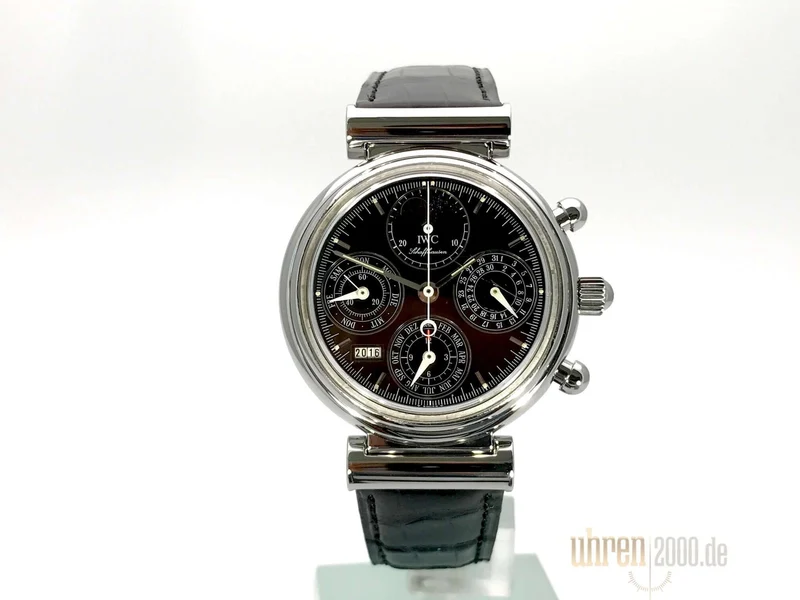 IWC Da Vinci Perpetual Calendar IW3750 neues Lederband