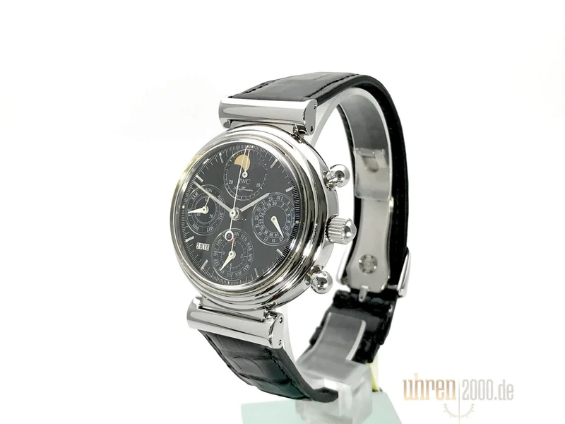 IWC Da Vinci Perpetual Calendar IW3750 neues Lederband