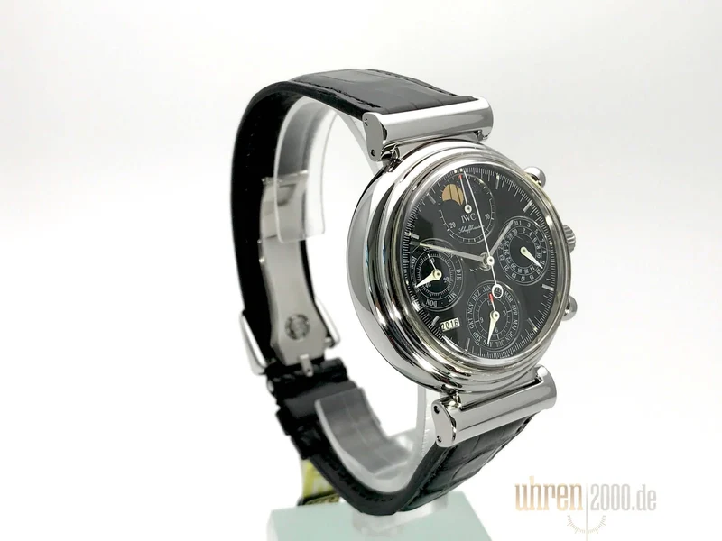 IWC Da Vinci Perpetual Calendar IW3750 neues Lederband
