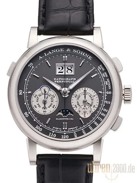 A. Lange & Söhne Datograph Perpetual Weißgold 410.038