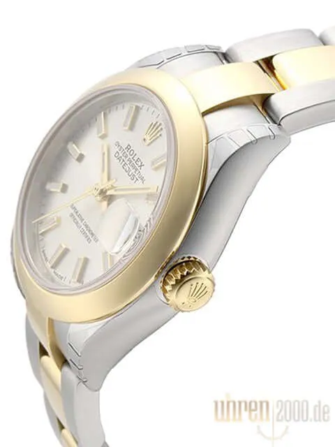Rolex Datejust 28 Stahl Gold 279163 Silber Index