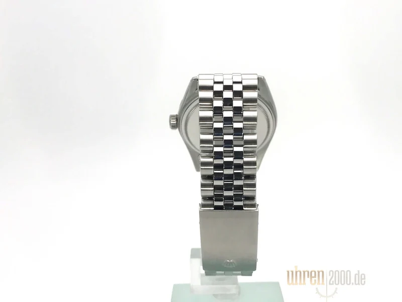Rolex Datejust 36 16030 Silber Index Jubile-Band gebraucht aus 1985