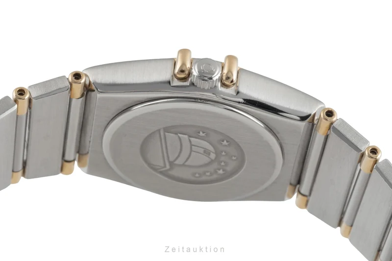 Omega Constellation steel / gold quartz women's watch 895.1080.1 LP: 9600EUR [2504490]