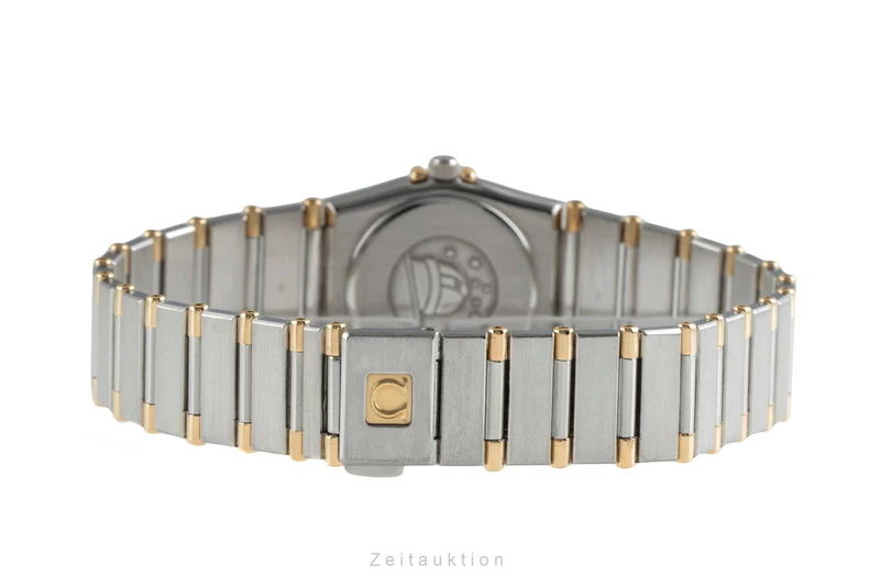 Omega Constellation steel / gold quartz women's watch 895.1080.1 LP: 9600EUR [2504490]