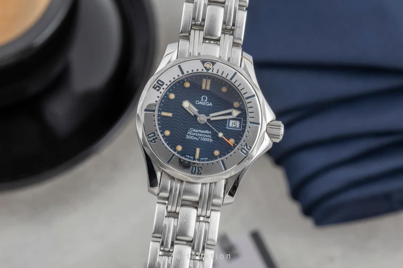 Omega Seamaster steel quartz women's watch 2582.80.00 [2504277]