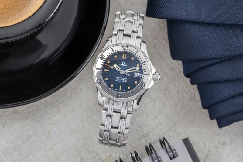 Omega Seamaster steel quartz women's watch 2582.80.00 [2504277]