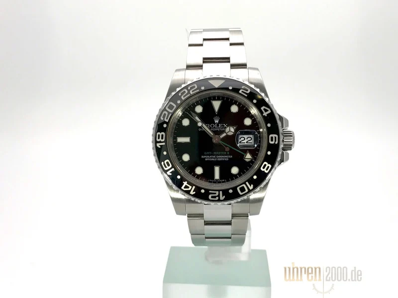 Rolex GMT-Master II Edelstahl 116710LN aus 2010
