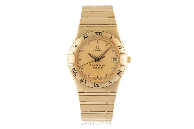 Omega Constellation 18 ct gold automatic men's watch 1102.10.00 LP: 45800EUR [2505613]