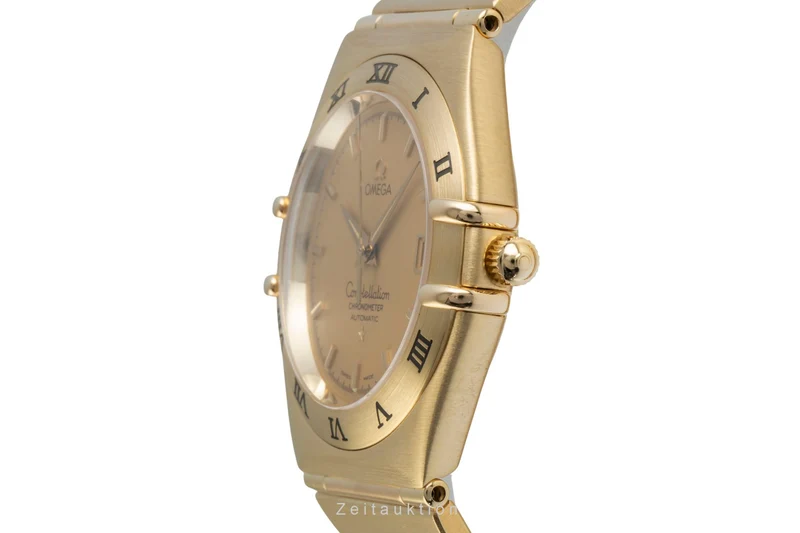 Omega Constellation 18 ct gold automatic men's watch 1102.10.00 LP: 45800EUR [2505613]