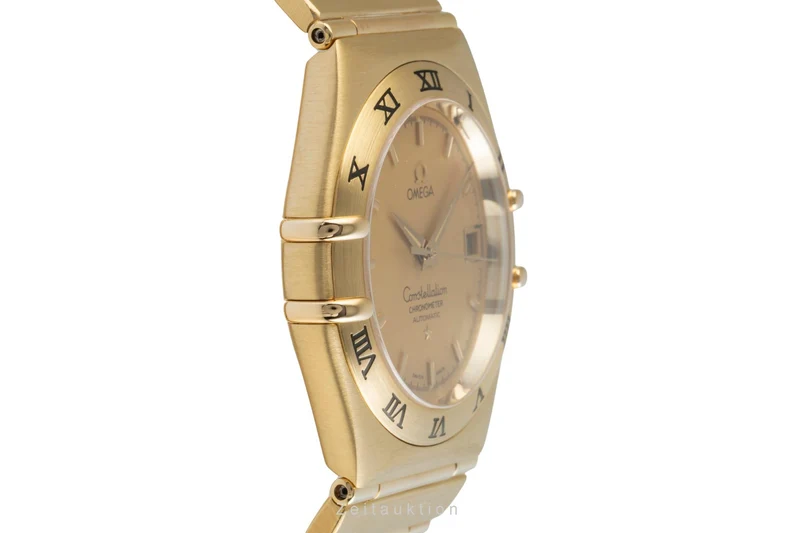 Omega Constellation 18 ct gold automatic men's watch 1102.10.00 LP: 45800EUR [2505613]