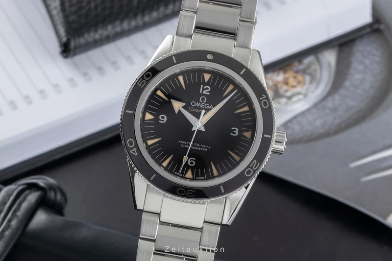 Omega Seamaster steel automatic men's watch 233.30.41.21.01.001 LP: 7700EUR [2505276]
