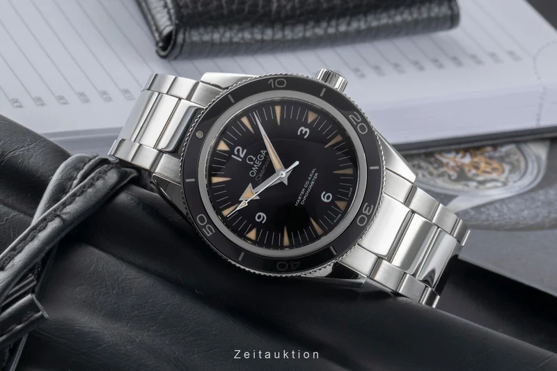 Omega Seamaster steel automatic men's watch 233.30.41.21.01.001 LP: 7700EUR [2505276]
