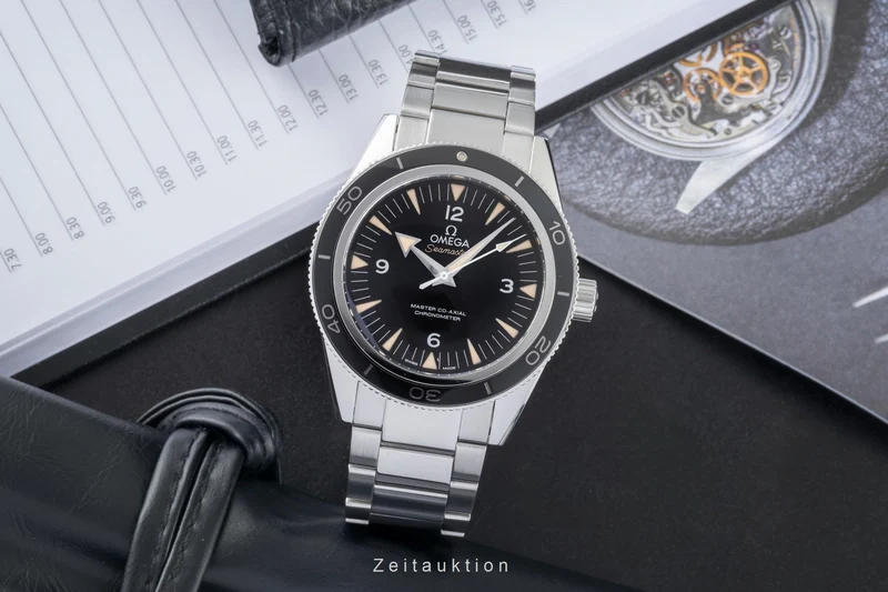 Omega Seamaster steel automatic men's watch 233.30.41.21.01.001 LP: 7700EUR [2505276]