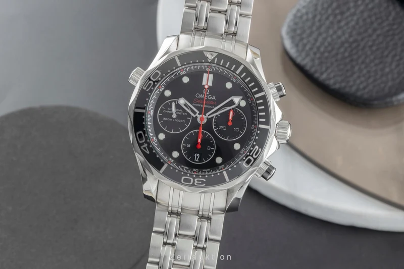 Omega Seamaster chronograph steel automatic men's watch 212.30.44.50.01.001 [2505740]