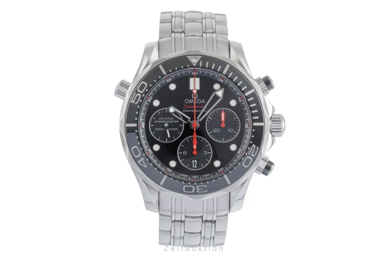 Omega Seamaster chronograph steel automatic men's watch 212.30.44.50.01.001 [2505740]
