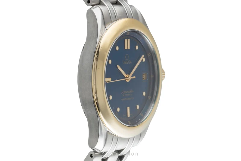 Omega Seamaster steel / gold automatic men's watch 168.1501 [2505104]