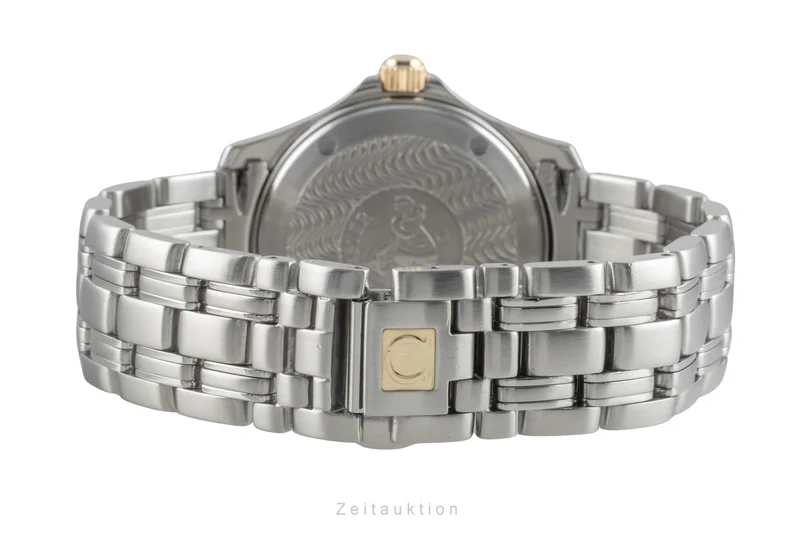 Omega Seamaster steel / gold automatic men's watch 168.1501 [2505104]