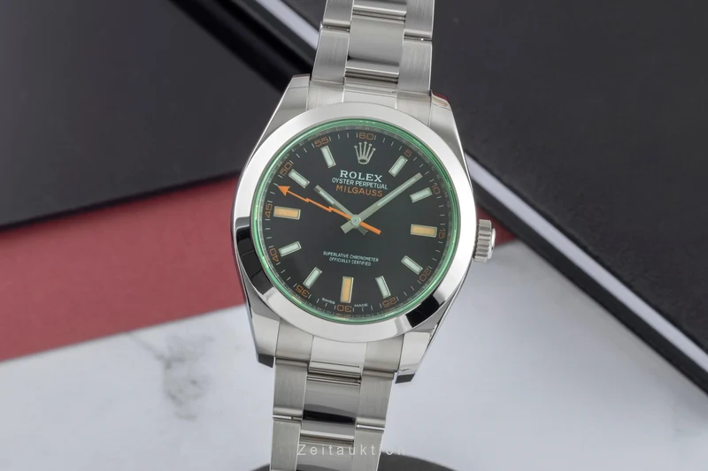 Rolex Milgauss steel automatic men's watch 116400GV [2505750]