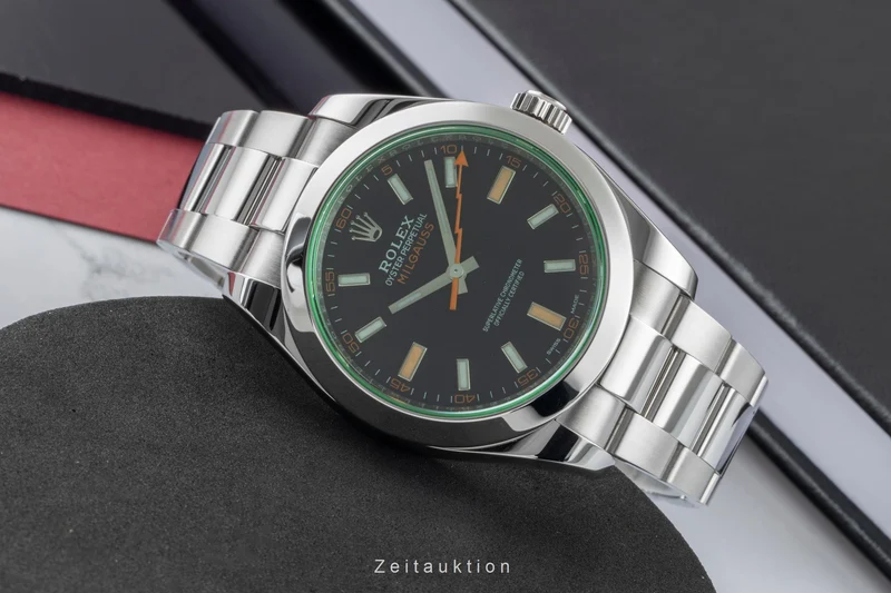 Rolex Milgauss steel automatic men's watch 116400GV [2505750]