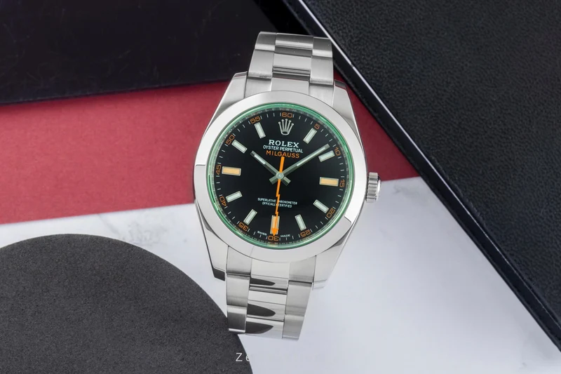 Rolex Milgauss steel automatic men's watch 116400GV [2505750]