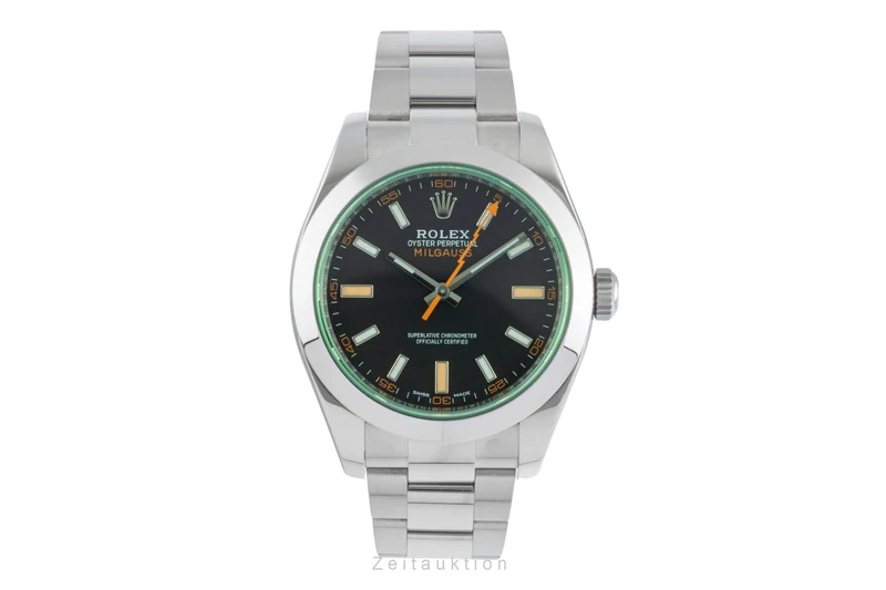 Rolex Milgauss steel automatic men's watch 116400GV [2505750]