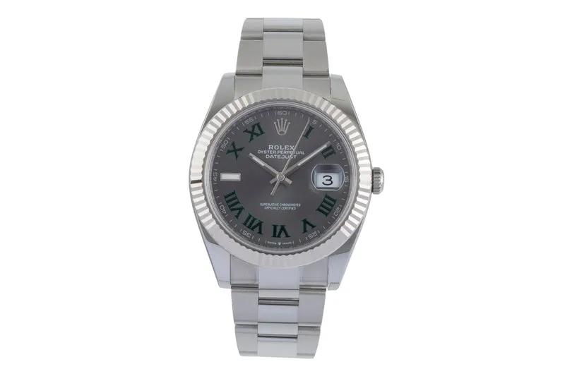 Rolex Datejust steel / white gold automatic men's watch 126334 [2505739]