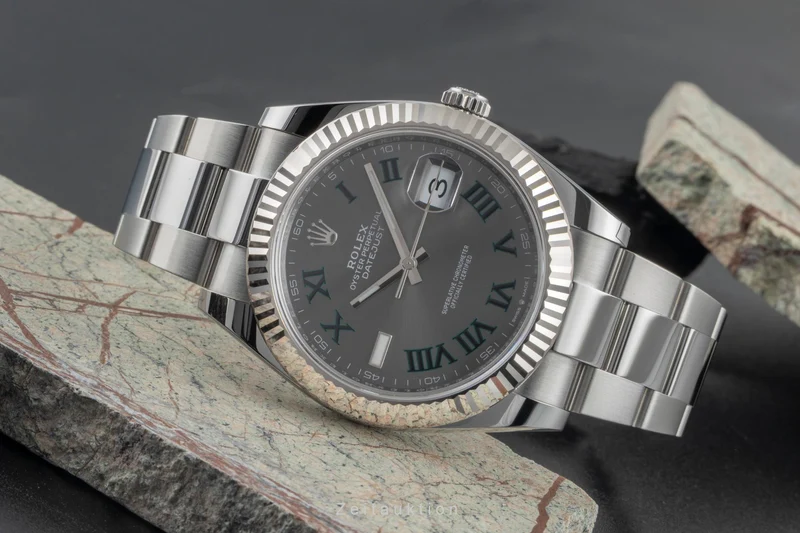 Rolex Datejust steel / white gold automatic men's watch 126334 [2505739]
