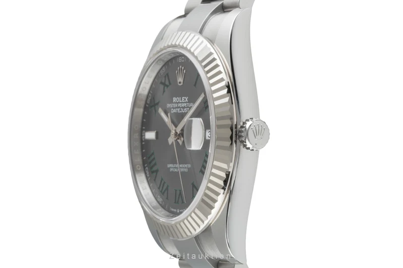 Rolex Datejust steel / white gold automatic men's watch 126334 [2505739]