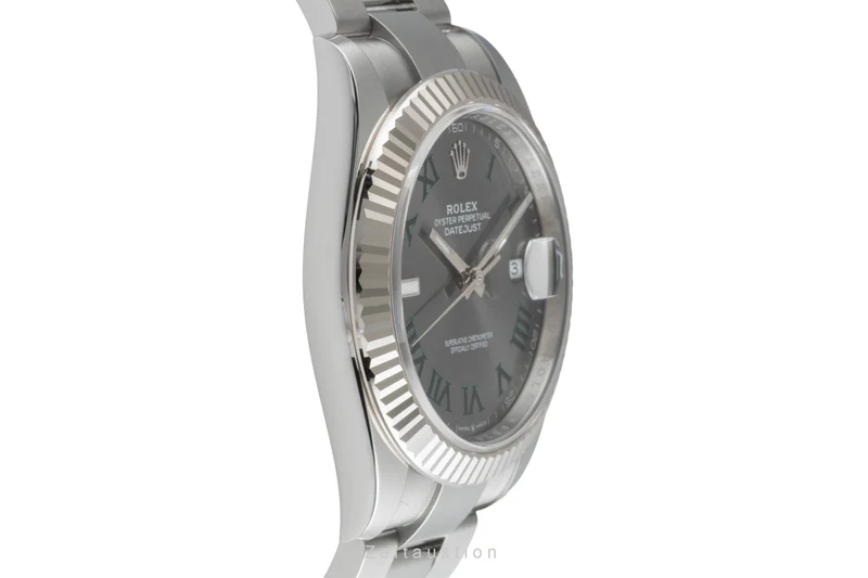 Rolex Datejust steel / white gold automatic men's watch 126334 [2505739]