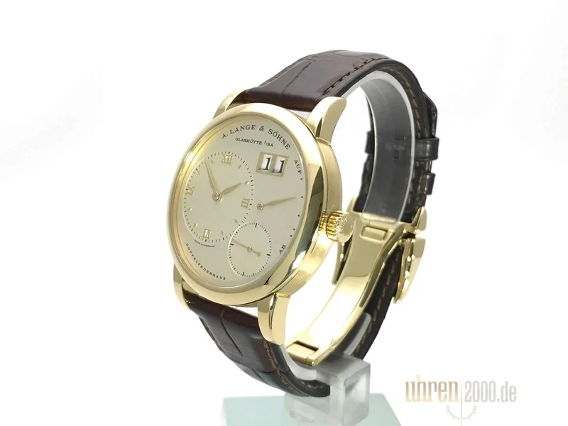 A. Lange & Söhne Lange 1 Ref. 101.021 mit Gelbgold Faltschließe