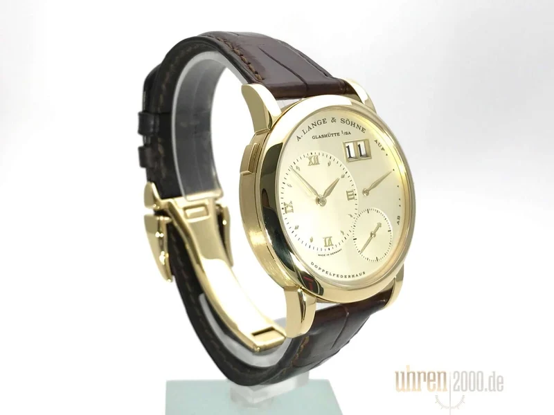 A. Lange & Söhne Lange 1 Ref. 101.021 mit Gelbgold Faltschließe