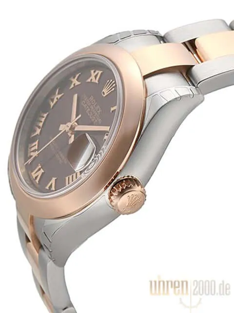 Rolex Datejust 28 279161 Stahl Everose‑Gold Choco Römisch