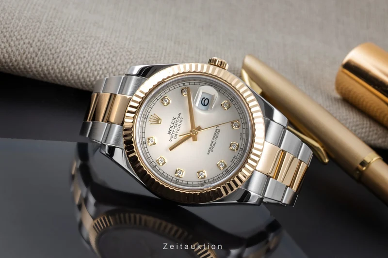Rolex Datejust steel / gold automatic men's watch 116333 [2505589]