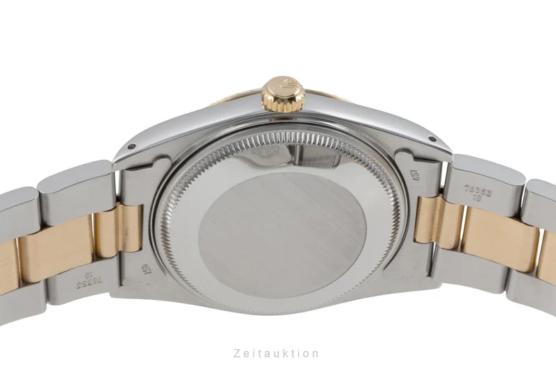 Rolex Date steel / gold automatic men's watch 15053 [2504612]