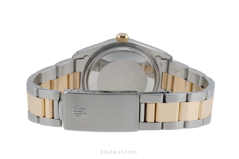 Rolex Date steel / gold automatic men's watch 15053 [2504612]