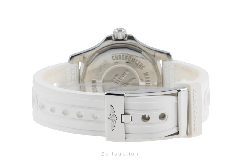 Breitling Superocean steel automatic women's watch A17312D2/A775 LP: 5050EUR [2505054]