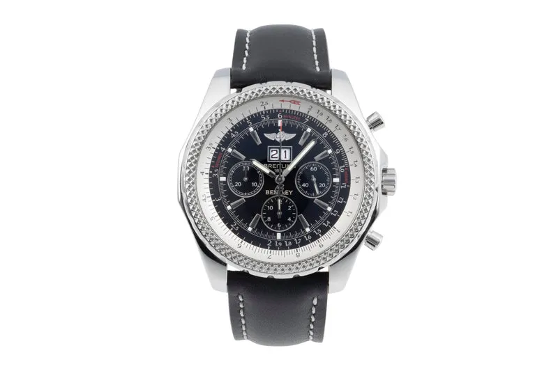 Breitling Bentley 6.75 chronograph steel automatic men's watch A44362 [2505544]