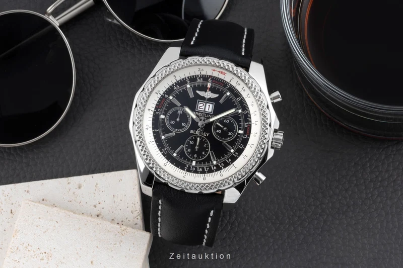 Breitling Bentley 6.75 chronograph steel automatic men's watch A44362 [2505544]