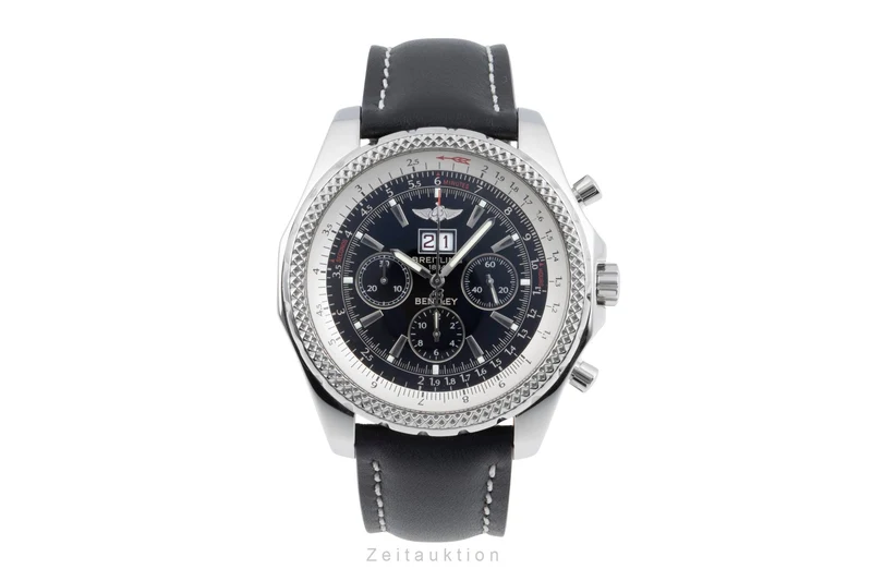 Breitling Bentley 6.75 chronograph steel automatic men's watch A44362 [2505544]