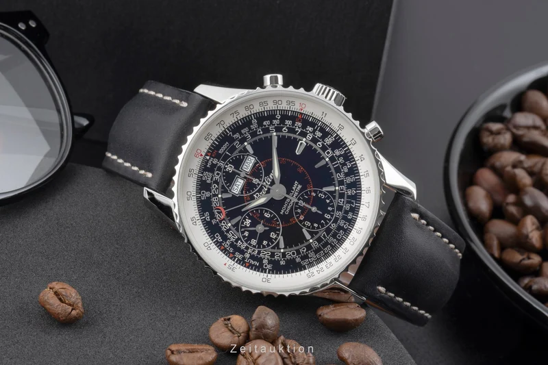 Breitling Montbrillant Datora chronograph steel automatic men's watch A21330 [2504813]