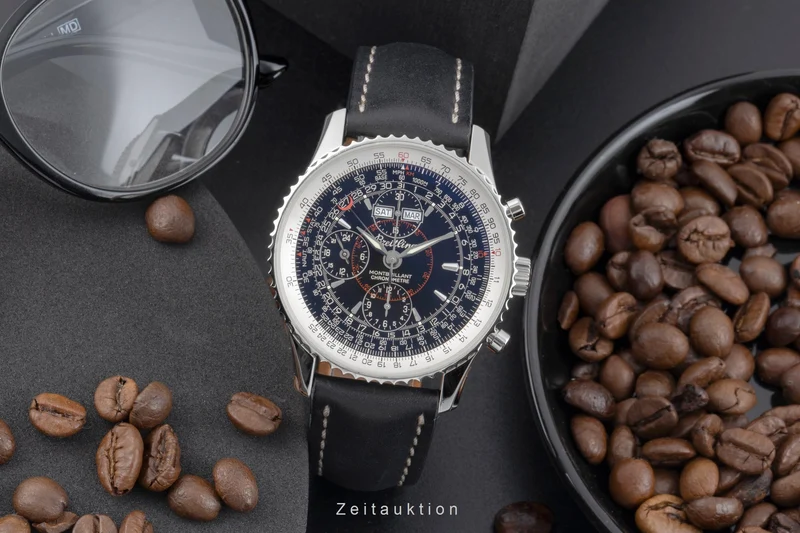 Breitling Montbrillant Datora chronograph steel automatic men's watch A21330 [2504813]