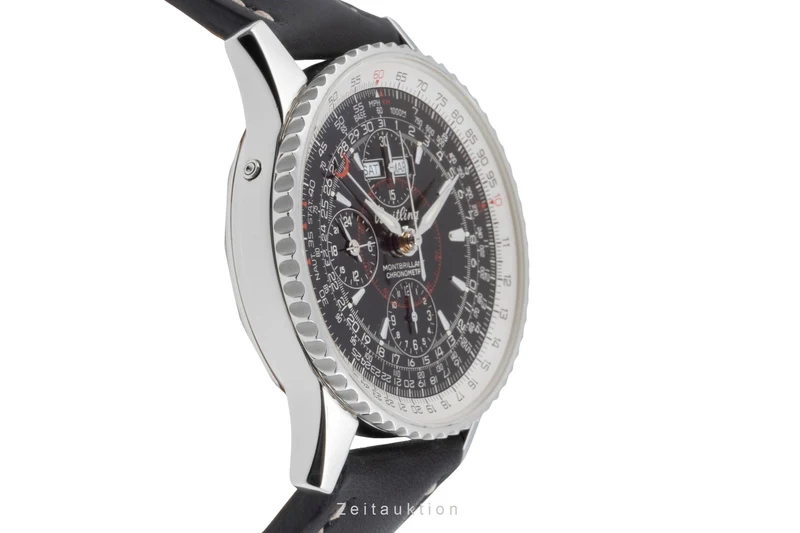 Breitling Montbrillant Datora chronograph steel automatic men's watch A21330 [2504813]