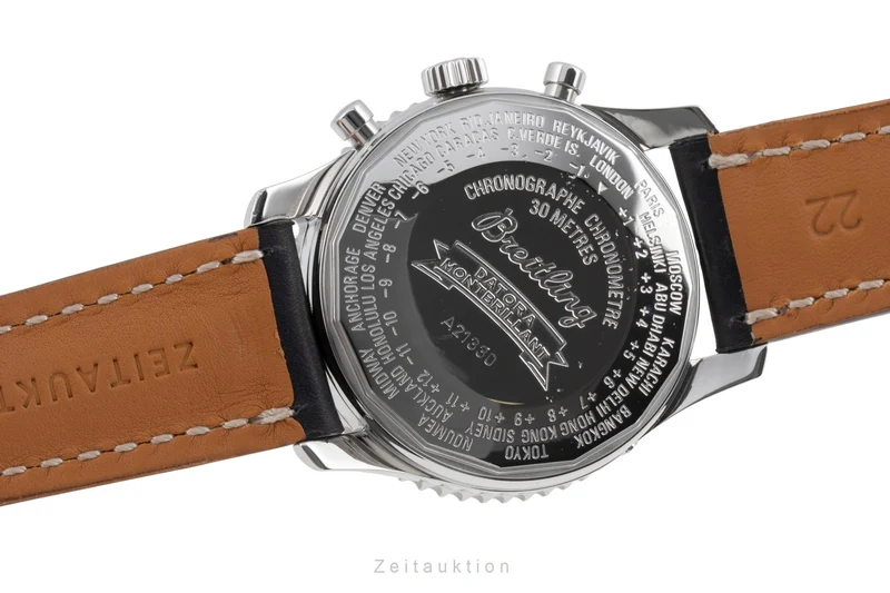 Breitling Montbrillant Datora chronograph steel automatic men's watch A21330 [2504813]