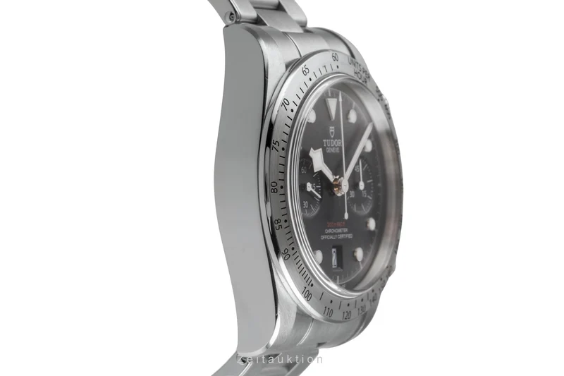 Tudor Heritage Chronograph chronograph steel automatic men's watch 79350 LP: 5760EUR [2504349]