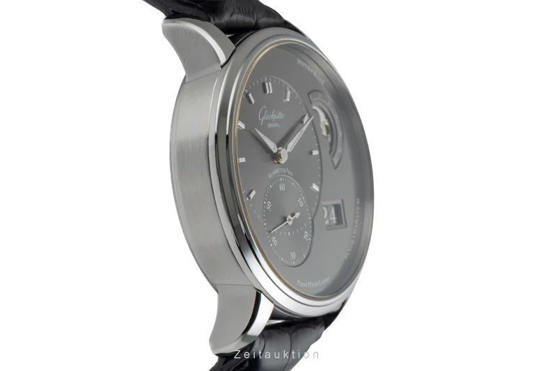 Glashütte PanoMaticLunar steel automatic men's watch 1-90-02-43-32-05 LP: 11400EUR [2505204]