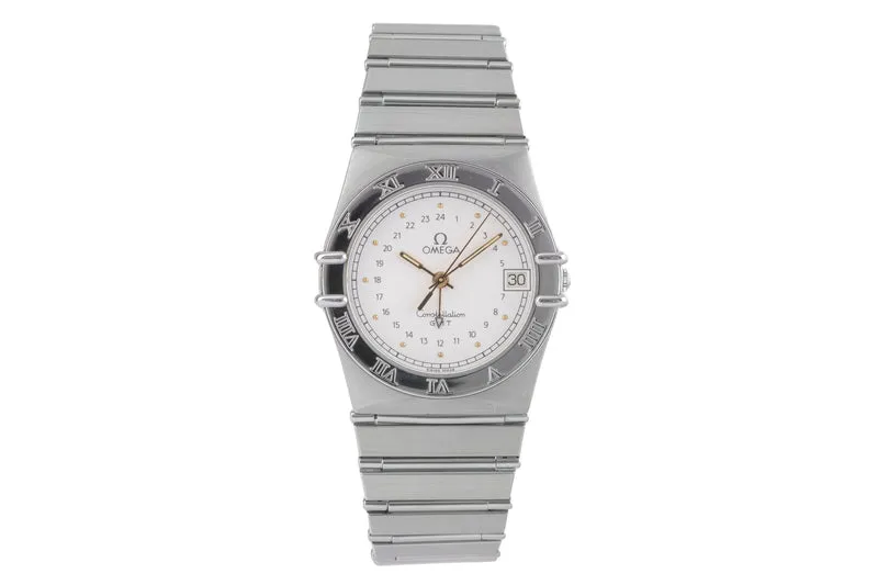 Omega Constellation steel quartz men's watch 396.1060 [2504115]